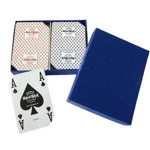 Playing Cards Hard Rock Casino Seminole Hollywood FL 2 Played Decks in Box